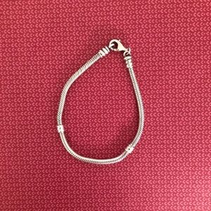 Silver Pandora Iconic Charm Bracelet